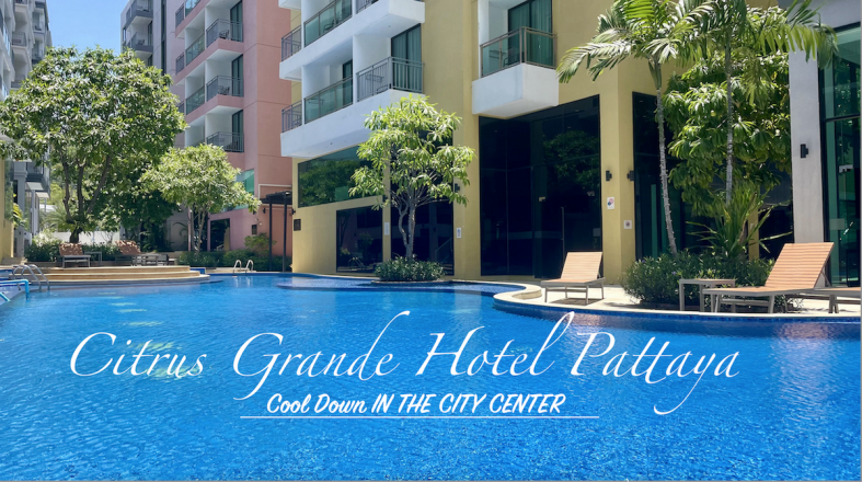 Swimming Pool Area Citrus Grande Hotel Pattaya